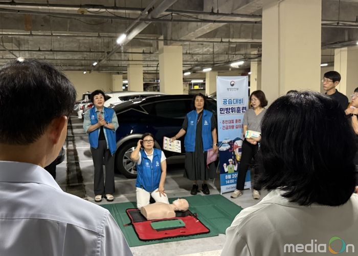 평택시, 2025 을지연습 3일 차 ‘민방공 대피훈련’ 실시