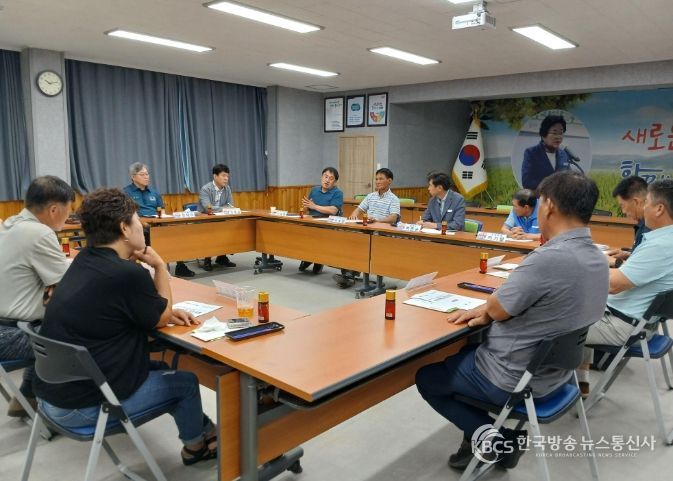 율면, 기관사회단체장 간담회 개최…지역발전과 협력 강화를 위해 정례화 추진