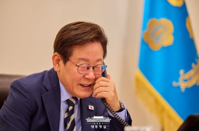 한국·투르크메니스탄 정상 통화(대통령실)