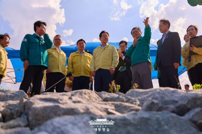 강릉시 가뭄 현장 점검(대통령실)