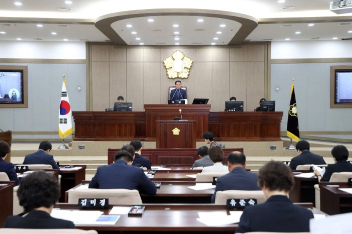 제395회 임시회 개회 참석