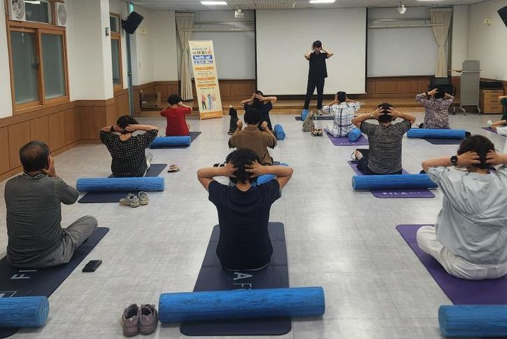 평택보건소, 어르신 근력 강화 향상 운동 프로그램 운영