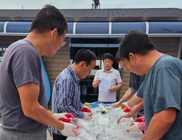 신둔면 남정2리, 재활용품 수거 활동 전개