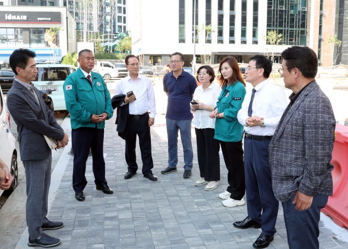 광명시의회, 광명초 통학로 안전 확보 나서