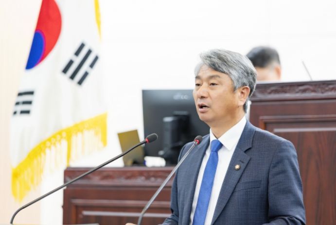 5분 발언하는 장철규 의원