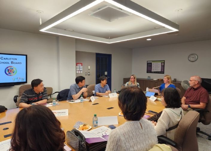 캐나다 오타와 교육청 관계자 협의