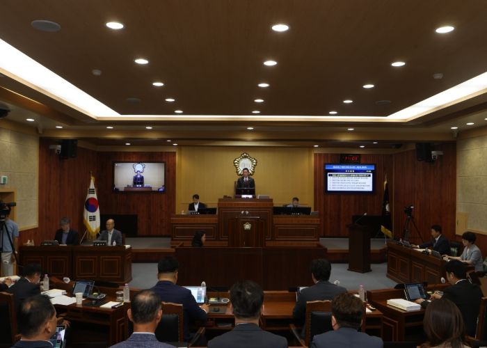 가평군의회, 제332회 임시회 폐회