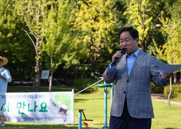 자연 속 시민과 정책이 만난 ‘유아숲의 날’…주광덕 남양주시장, 유아·학부모와 직접 소통