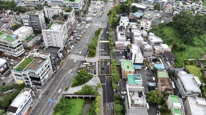 민속촌삼거리 가각정리공사