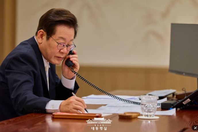 한국·폴란드 정상 통화(대통령실)