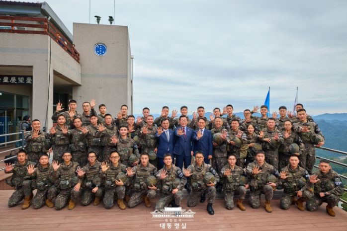 화천 군부대 방문