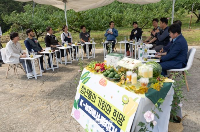 세종시 청년 농업 현장 방문(대통령실)