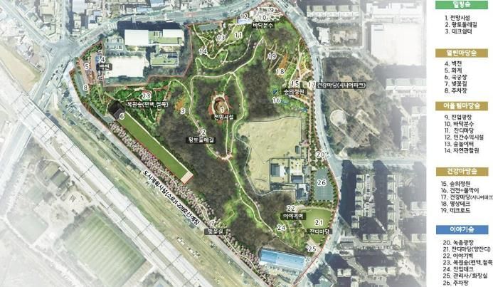 토당제1근린공원 위치도