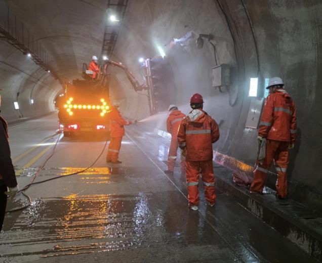 광주시, 추석맞이 터널 7개소 벽면 청소 실시