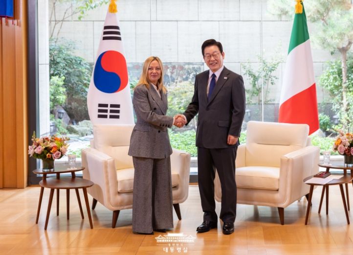 한·이탈리아 정상회담(대통령실)