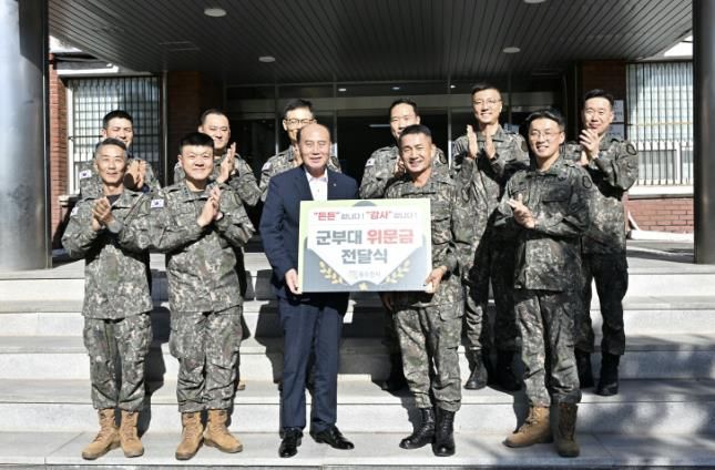 동두천시장, 2025년 추석맞이 군부대 등 위문