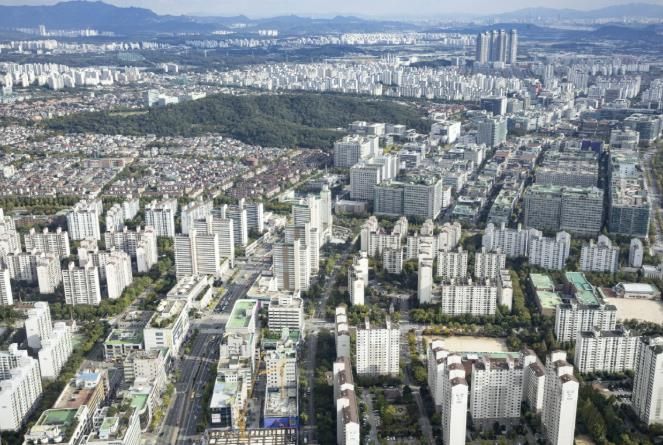 일산신도시 전경