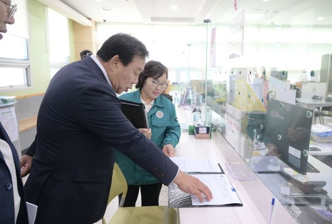 조치원읍 행복누림터 현장방문