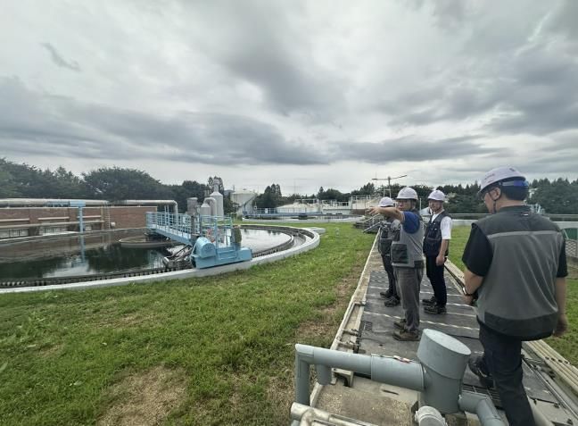 추석 연휴 및 태풍 대비 공공하수처리시설 점검