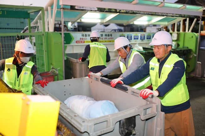 구좌읍 환경미화원 체험 활동