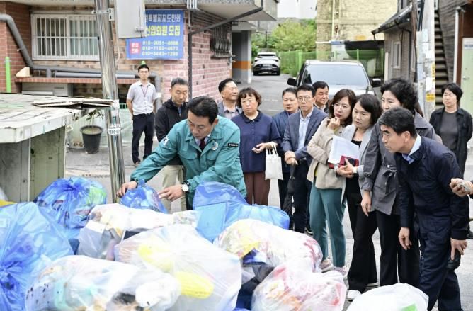 포천시, 생활폐기물 미수거 문제 해결 위해 현장 점검 및 대책 마련