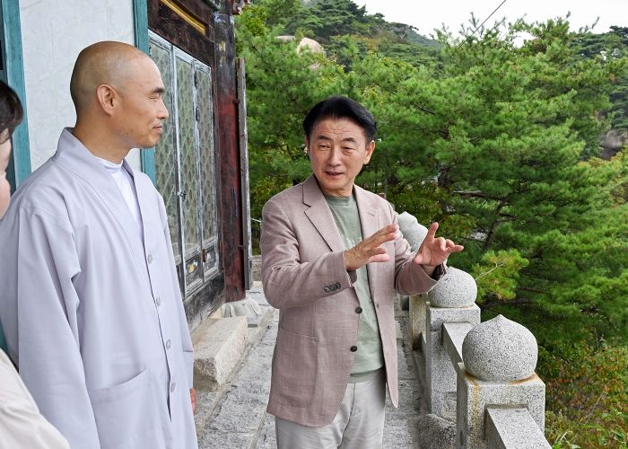 의정부시, 추석 앞두고 주요 사찰 방문
