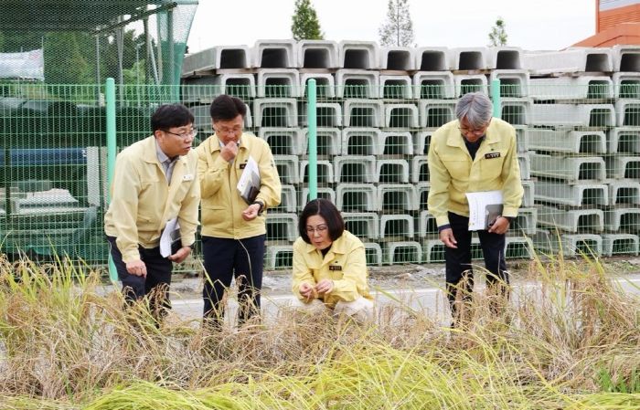 안성시, 10월 연속 강우에 따른 농작물 피해경감 긴급 대책회의 실시
