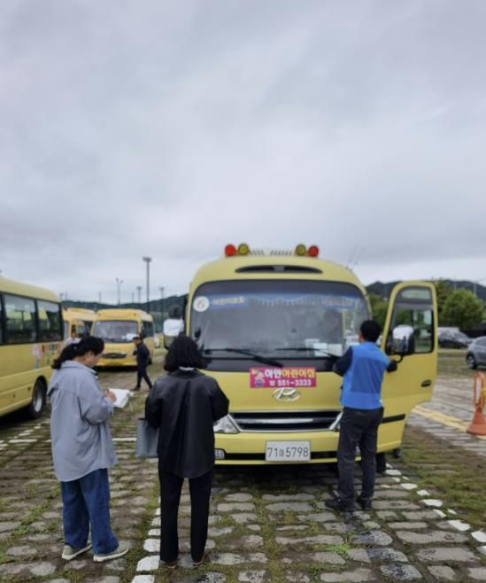 구리시, 구리경찰서, 한국교통안전공단 경기북부지사와 함께 ‘어린이 통학버스 안전 점검’ 실시