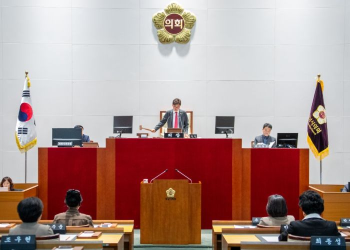 성남시의회, 제306회 임시회 개회