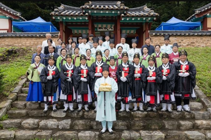 고양향교 '추기 석전대제' 초헌관 봉행