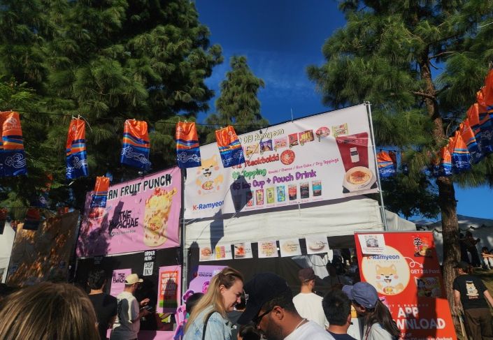 홍천군, LA 한인축제서 우수상품 선보여 완판