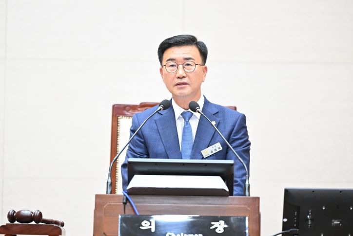 완주군의회 유의식 의장