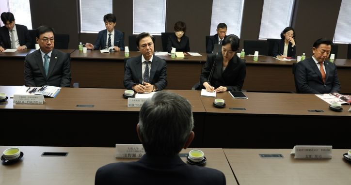 김태흠 지사, 오사카 야마토대학 찾아 학생 대상 특강