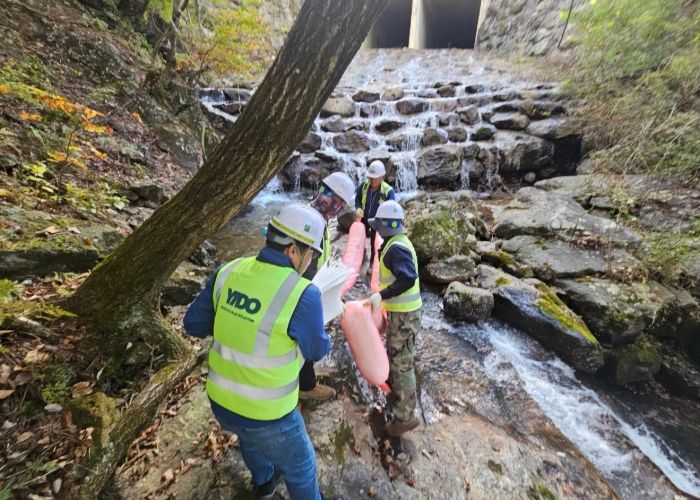남양주시, 고속도로 재난 대응 수질오염사고 방제 훈련 실시