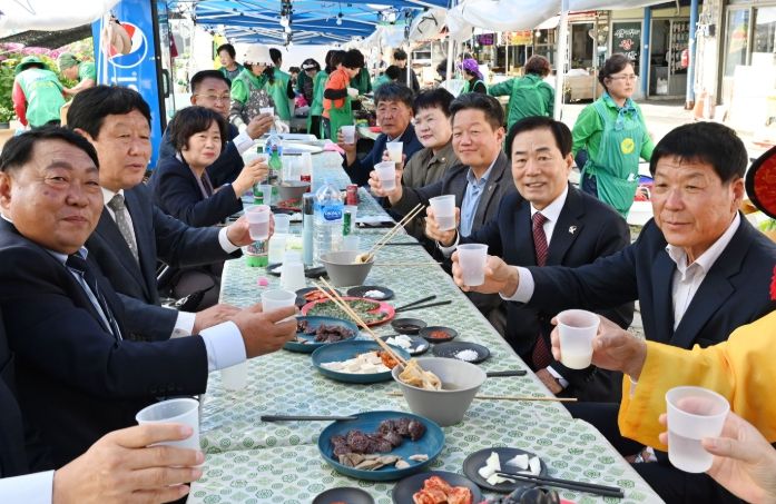 다회용기 사용으로 친환경 축제