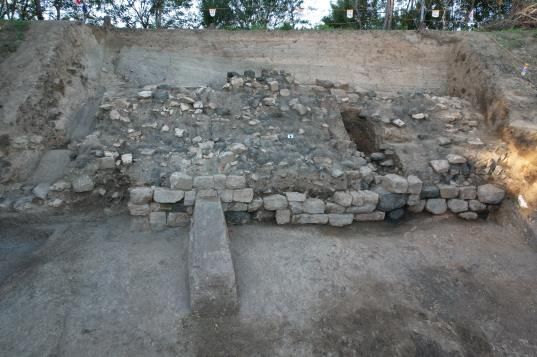 삼례토성 조사 후 전경