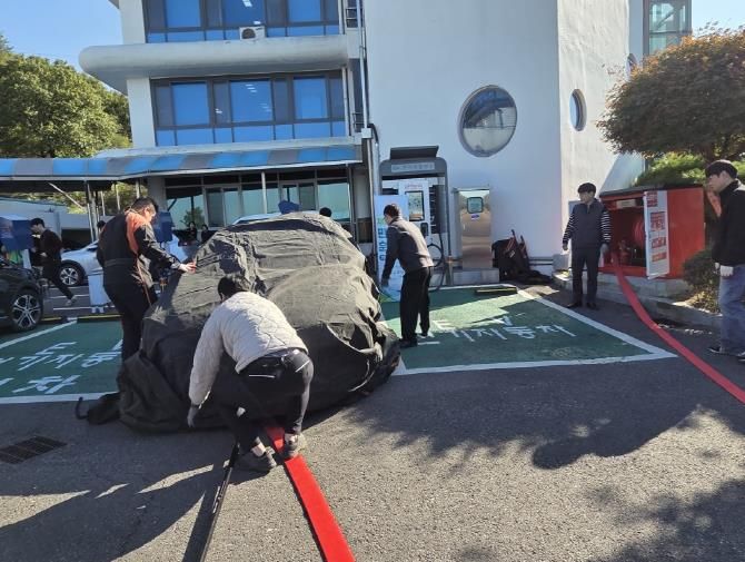 안성시, 안성소방서와 ‘소방합동훈련’ 실시