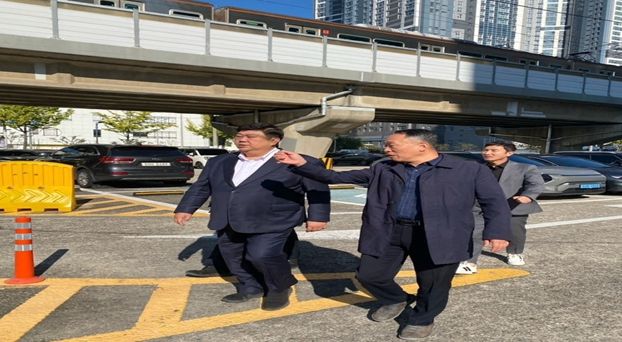 부산시설공단 현장방문. 전원석 의원