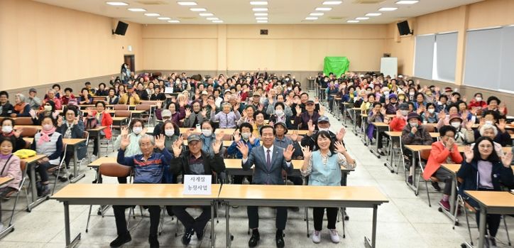 시니어클럽 노인일자리간담회