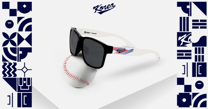 국가대표 후원 제품(선글라스) 이미지