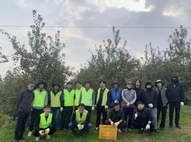 삽교읍 4분기 숨은자원 모으기 행사 모습