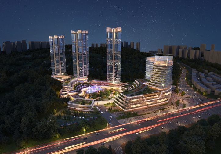 대규모 종합병원(고려대학교 의료원) 조감도