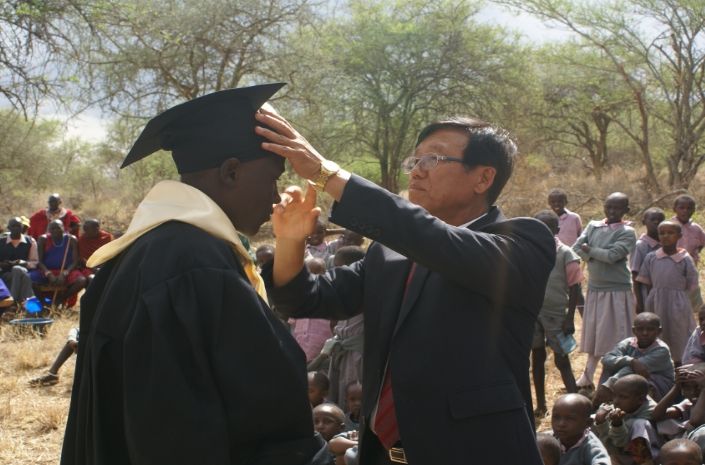 정부포상(국무총리 표창) 수상자(장세균 선교사) 활동