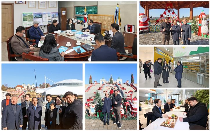 세계적 애니메이션 ‘심슨 가족’ 랄프 소사 감독, 임실군 깜짝 방문