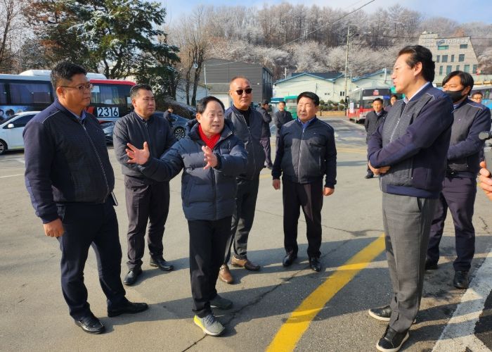 주광덕 남양주시장, 버스 운전 노동자 격려 및 현장 목소리 직접 청취