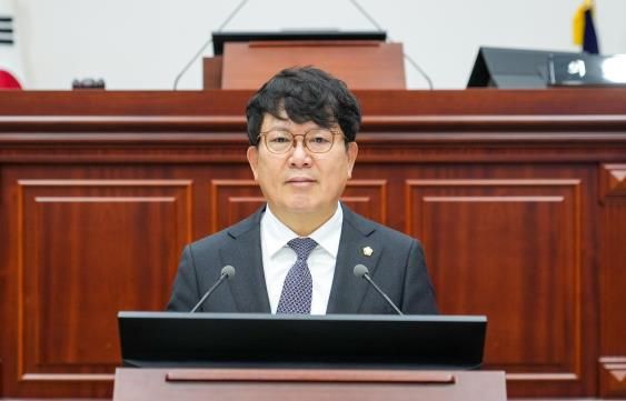 '제294회 경주시의회 제2차 정례회 제3차 본회의' 정종문 위원장 5분 자유발언