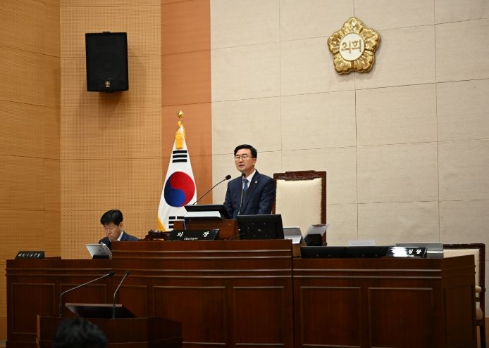 완주군의회 임시회 제1차 본회의