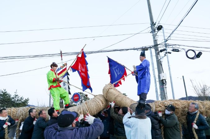 용면리 용줄다리기, 정월대보름 붉은 달 아래에서 놀다