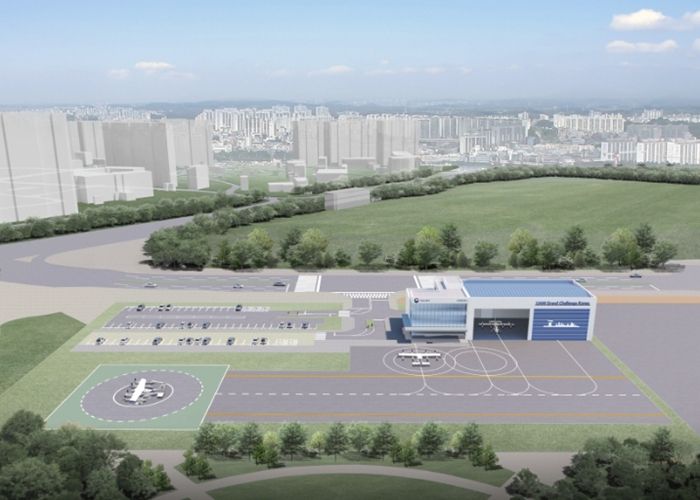 킨텍스 대화동 H1 부지 버티포트 조감도