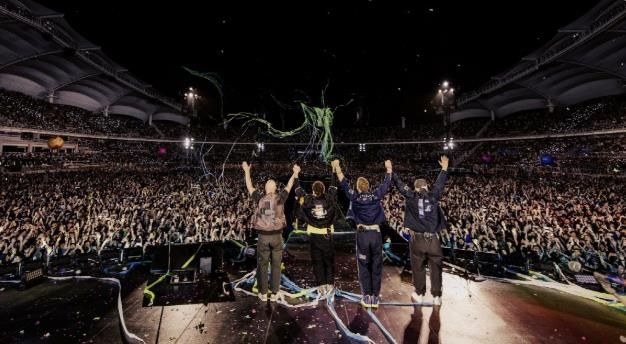 콜드플레이 내한공연 현장(제공=라이브네이션코리아)